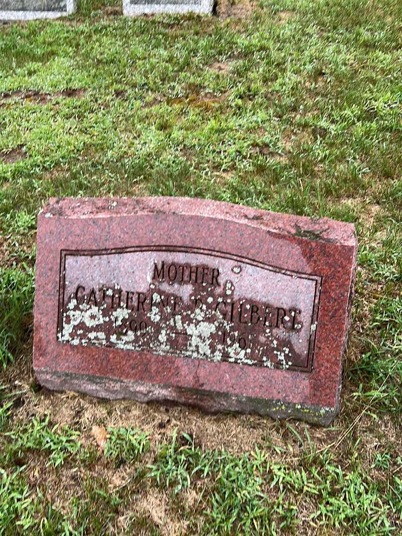 Catherine Gilbert's grave. Photo 1