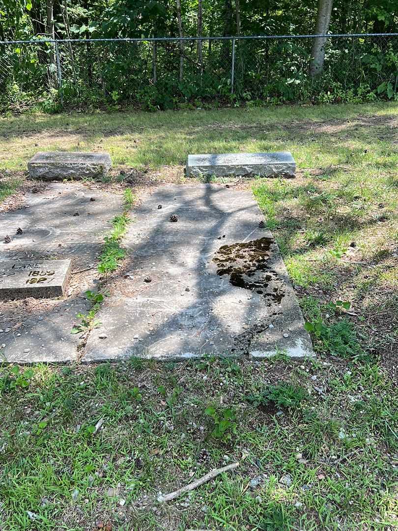 Geo. L. Lane's grave. Photo 2