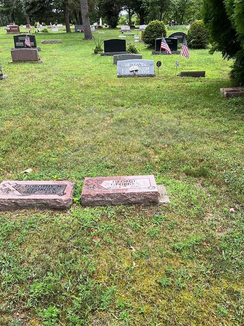 George Georges's grave. Photo 2