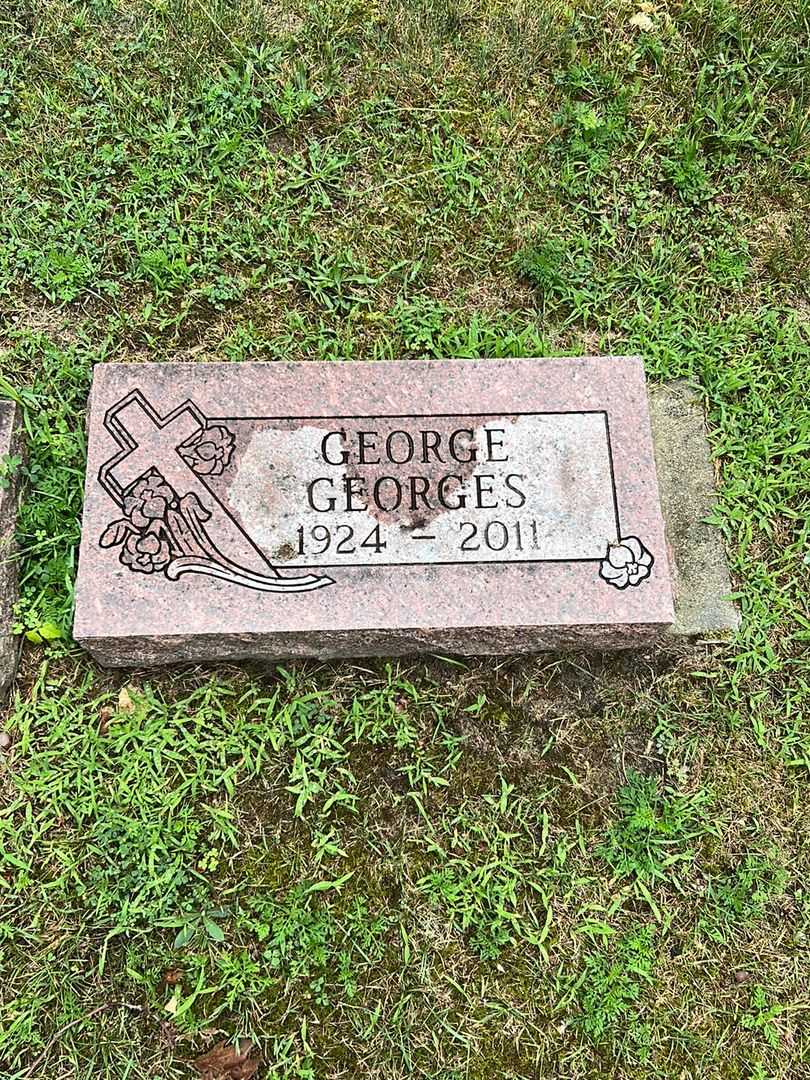 George Georges's grave. Photo 1