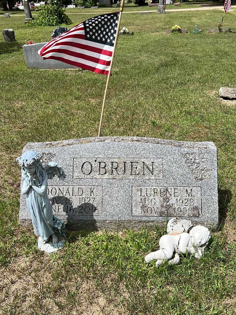 Donald K. O'Brien's grave. Photo 1