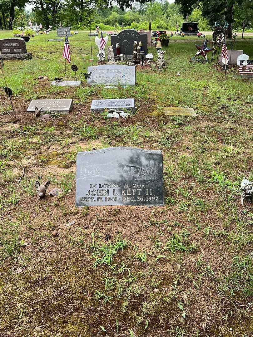 John L. Kett Second's grave. Photo 2
