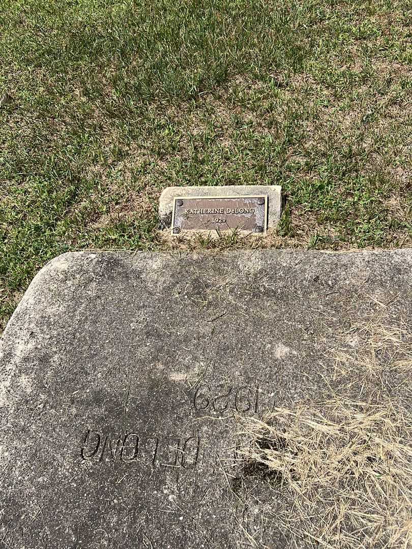 Katherine DeLong's grave. Photo 1