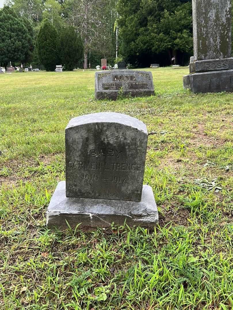 Carmen L. Trench's grave. Photo 3