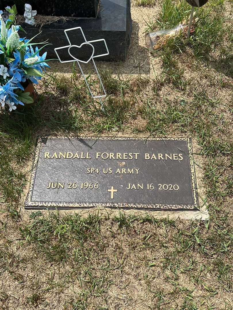 Randall Forrest Barnes's grave. Photo 3