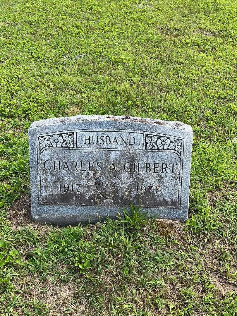 Charles A. Gilbert's grave. Photo 3