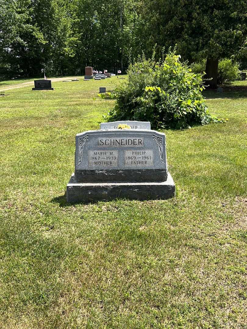 Philip Schneider's grave. Photo 2