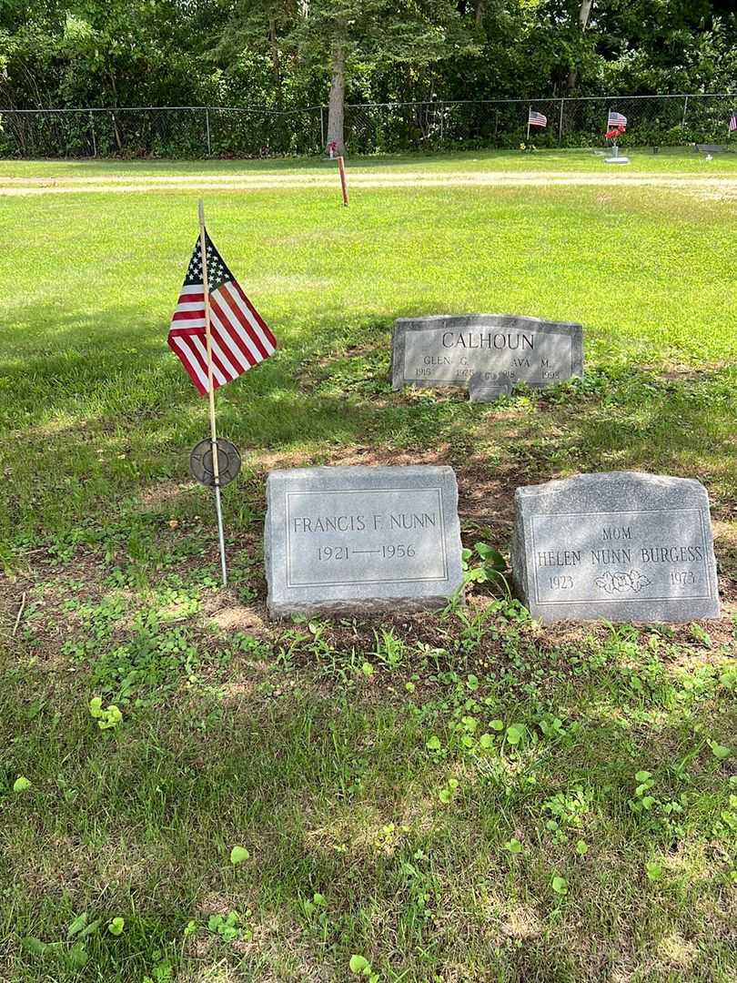 Francis F. Nunn's grave. Photo 2