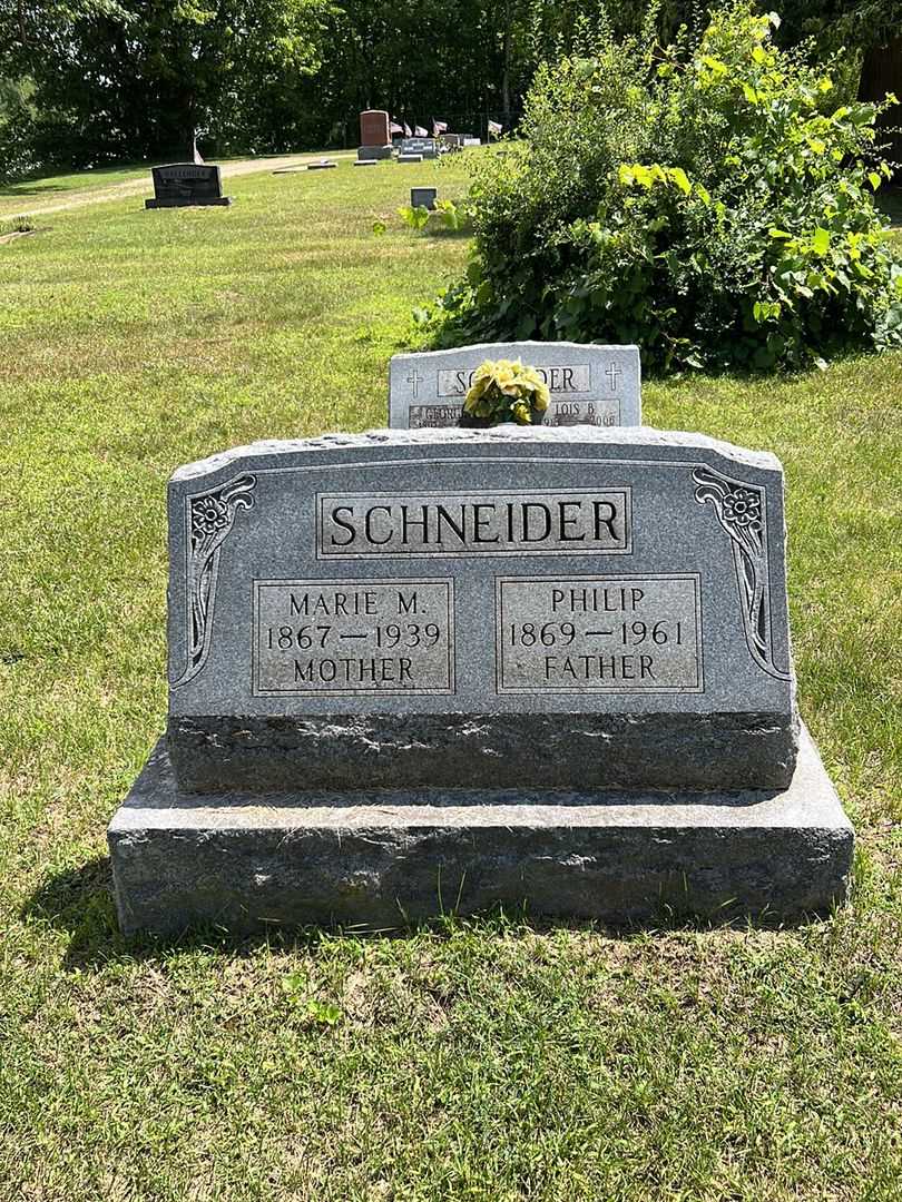 Philip Schneider's grave. Photo 1