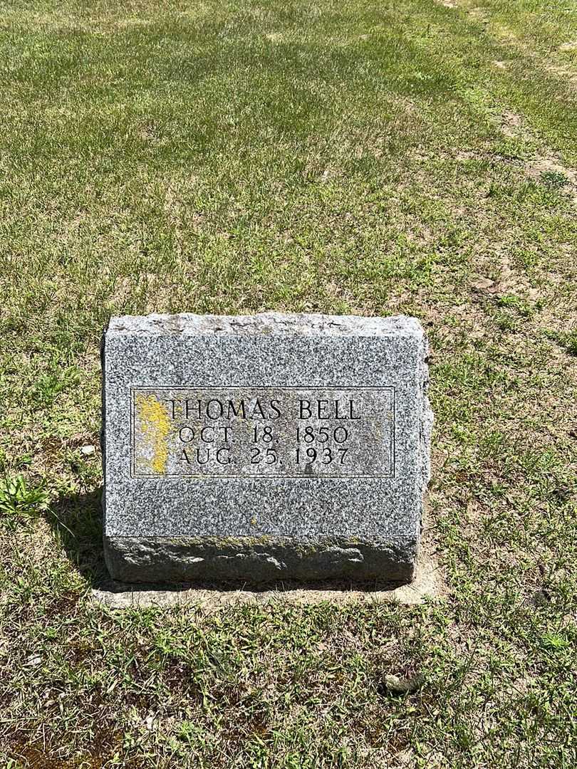 Thomas Bell's grave. Photo 3