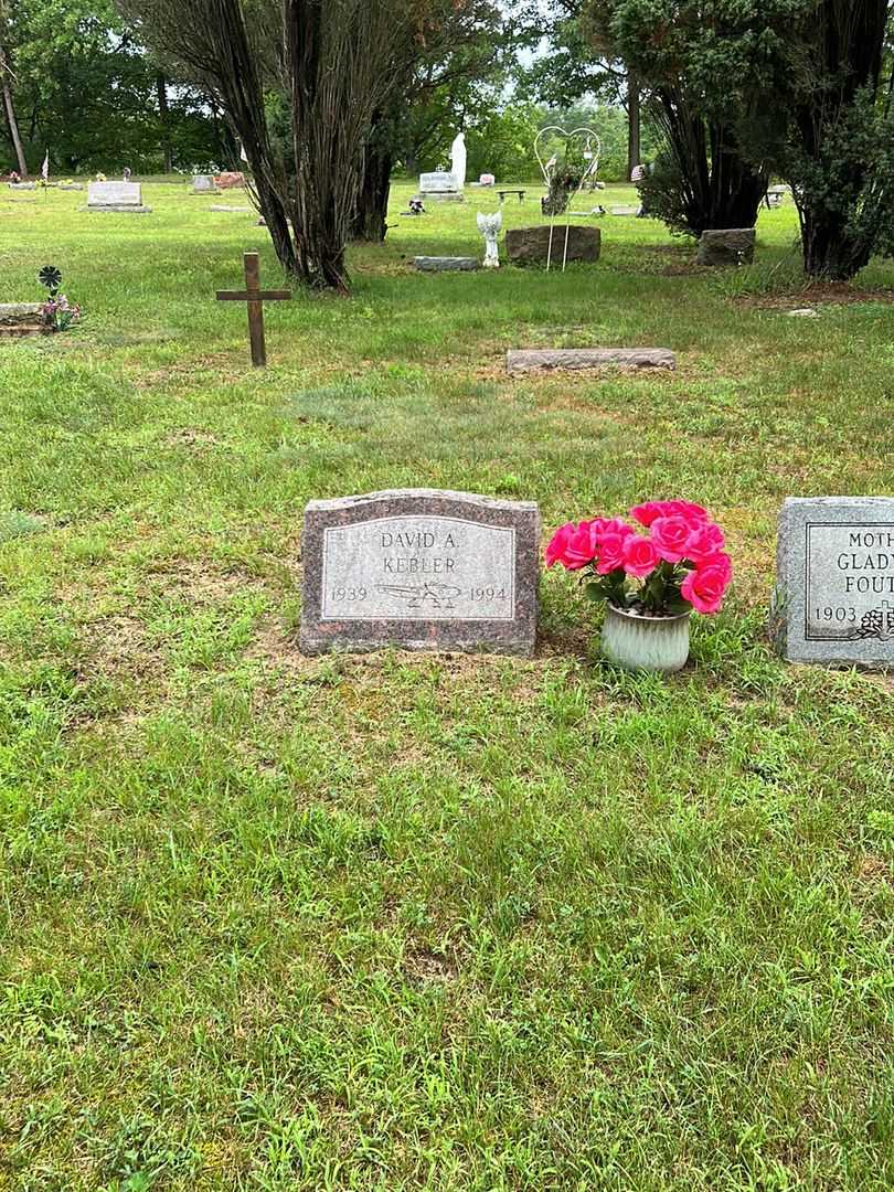 David A. Kebler's grave. Photo 2