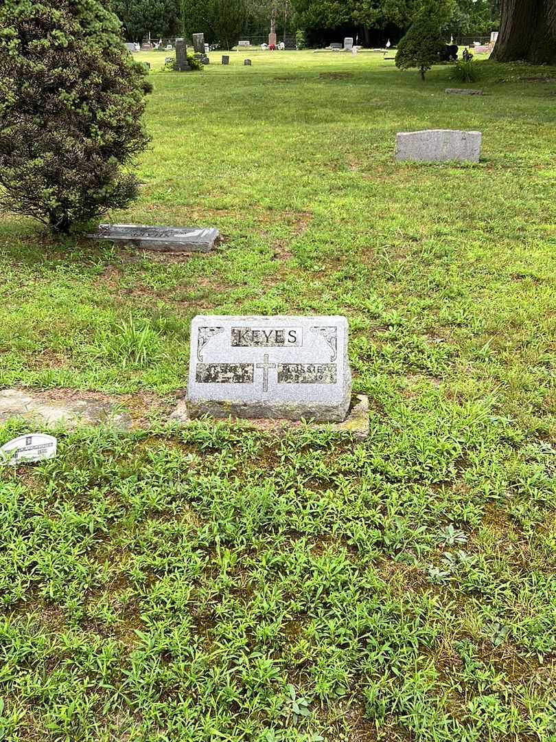Jesse Keyes's grave. Photo 2