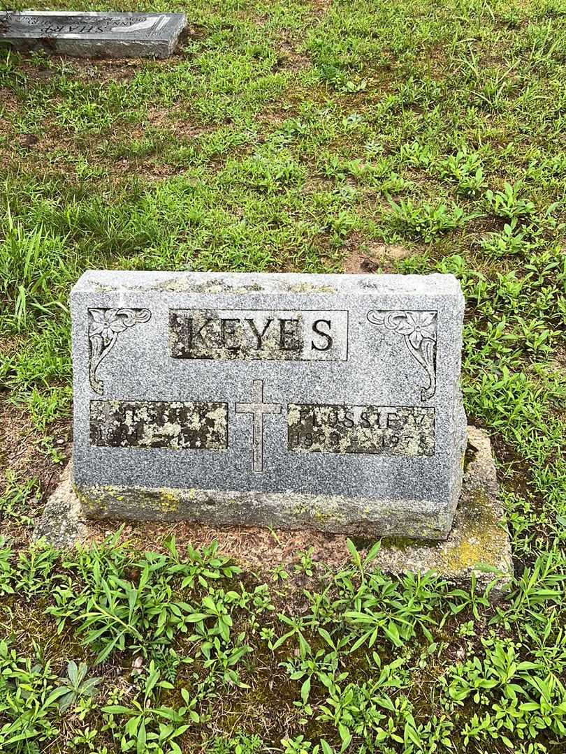 Jesse Keyes's grave. Photo 1