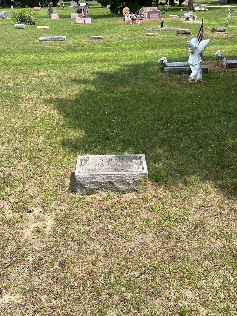 Sarah Hajdler's grave. Photo 2