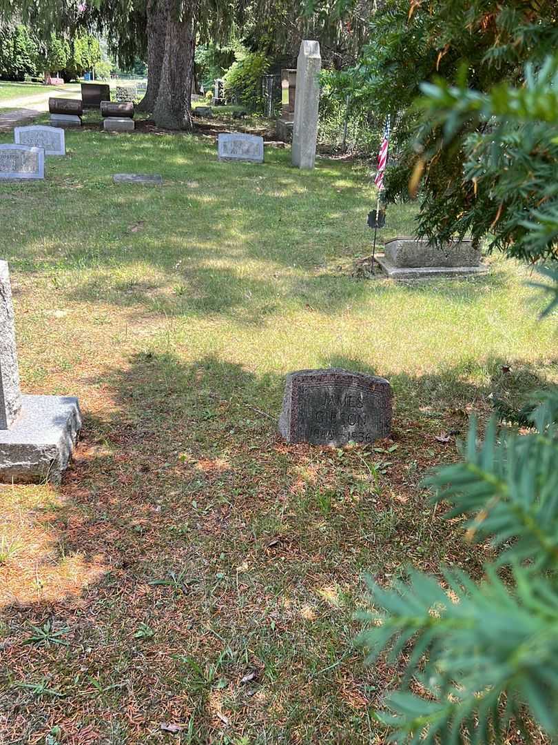 James Gibson's grave. Photo 2