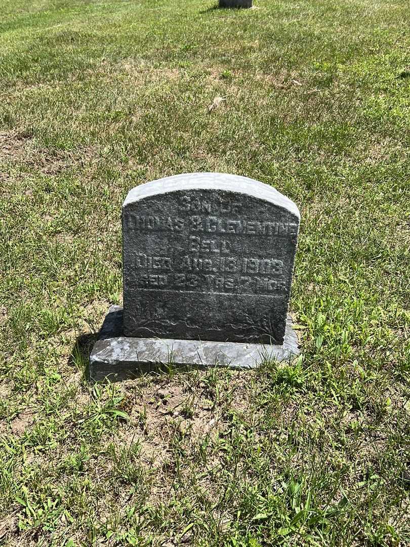 Robert Bell's grave. Photo 3
