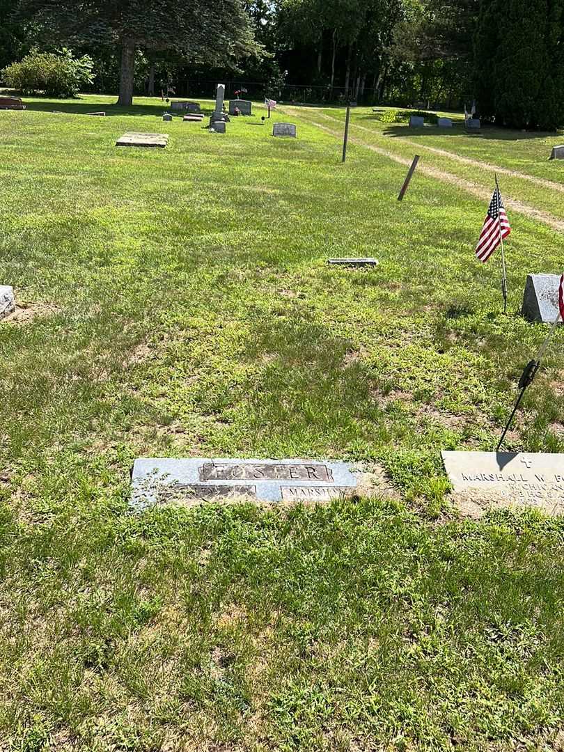 Marshall W. Foster's grave. Photo 2
