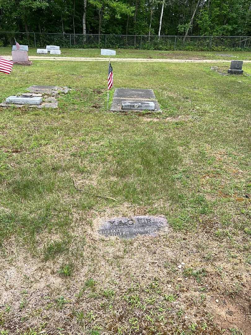 William Yager's grave. Photo 2