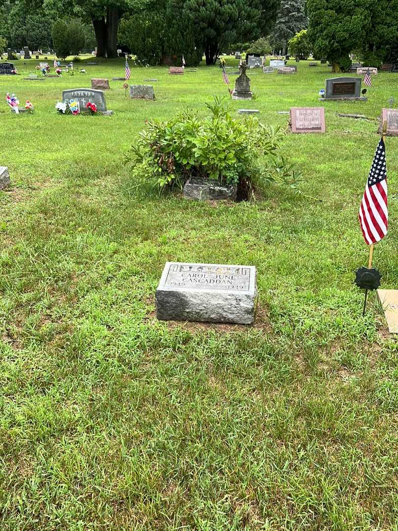 Carol June Cascaddan's grave. Photo 2