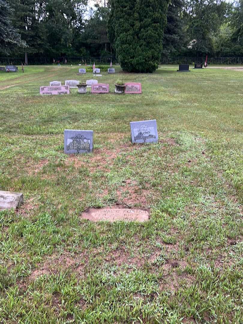Marshall G. Foster's grave. Photo 2