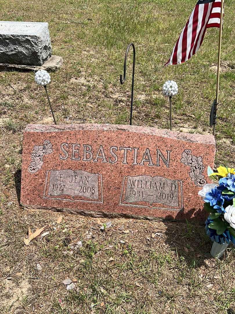E. Jean Sebastian's grave. Photo 1