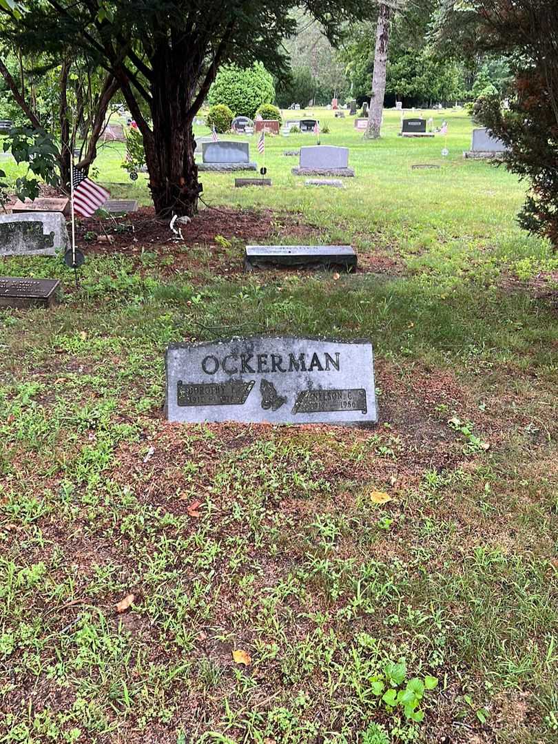 Nelson C. Ockerman's grave. Photo 2