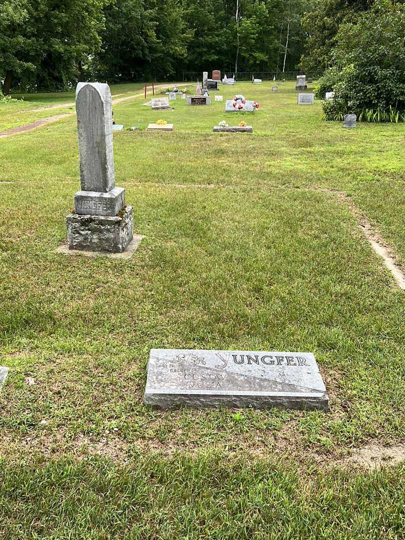 Gustav Yungfer's grave. Photo 2