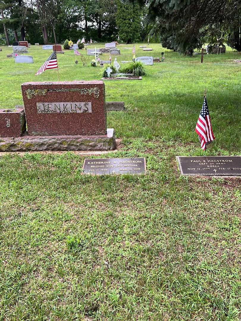 Katherine A. Hagstrom's grave. Photo 2