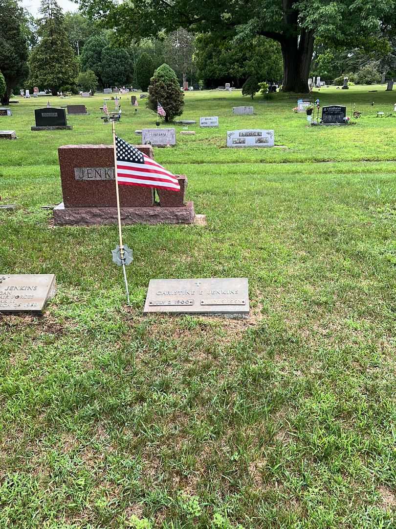 Christine E. Jenkins's grave. Photo 2