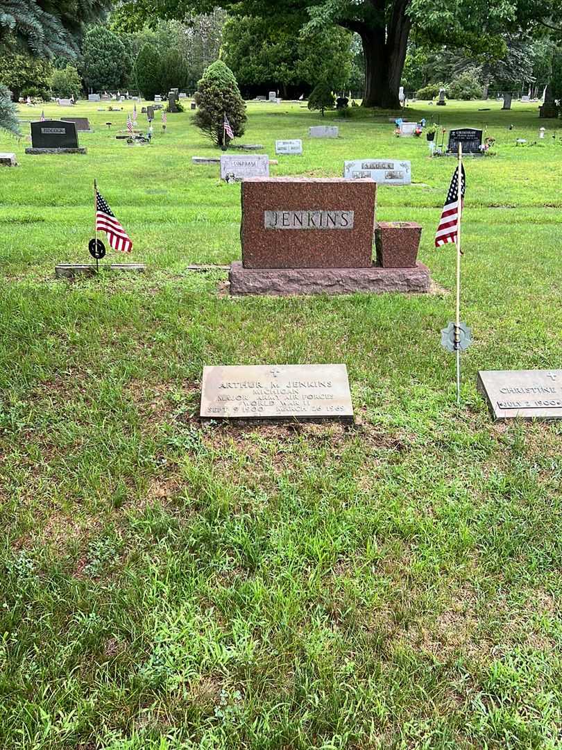 Arthur M. Jenkins's grave. Photo 2
