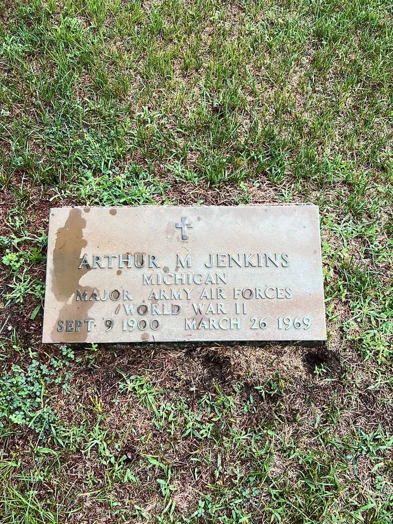 Arthur M. Jenkins's grave. Photo 3