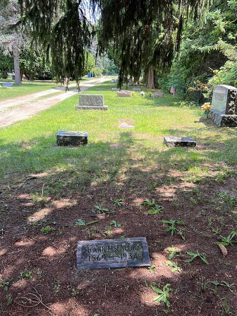Frank Eisenlohr's grave. Photo 2