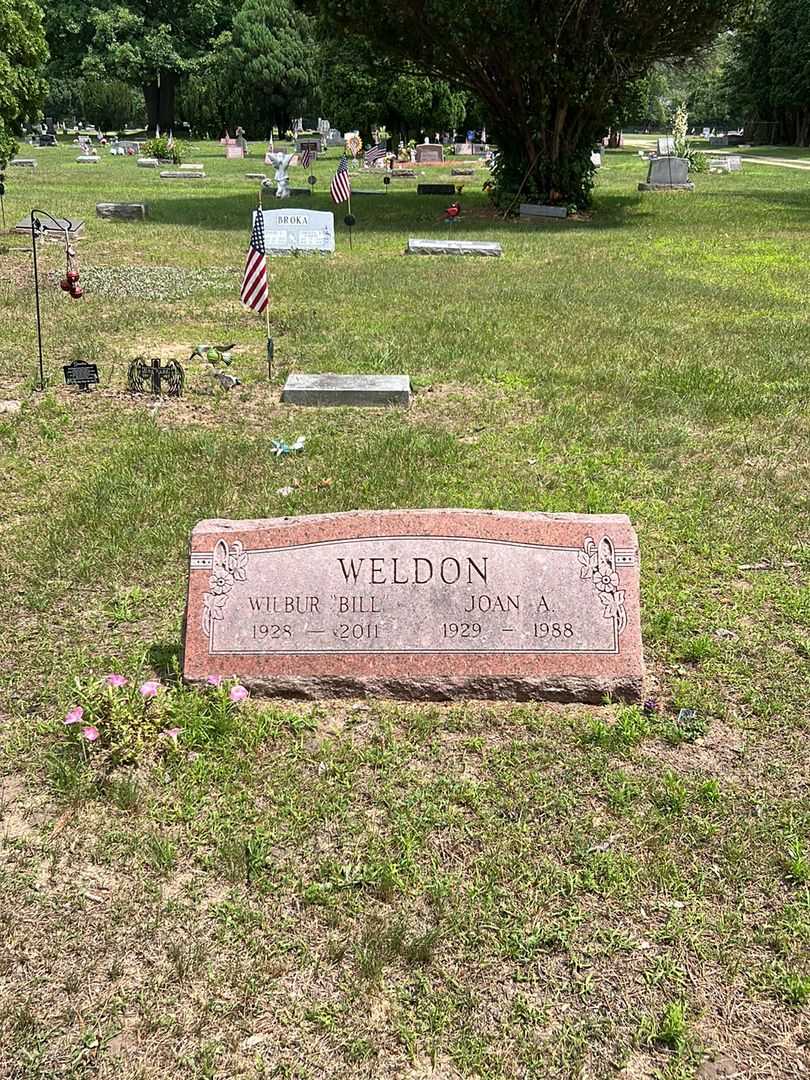 Joan A. Weldon's grave. Photo 2