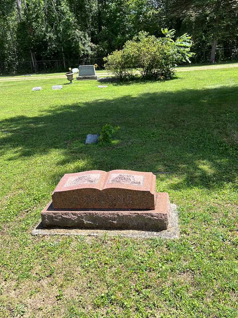 Bert D. Osborne's grave. Photo 2
