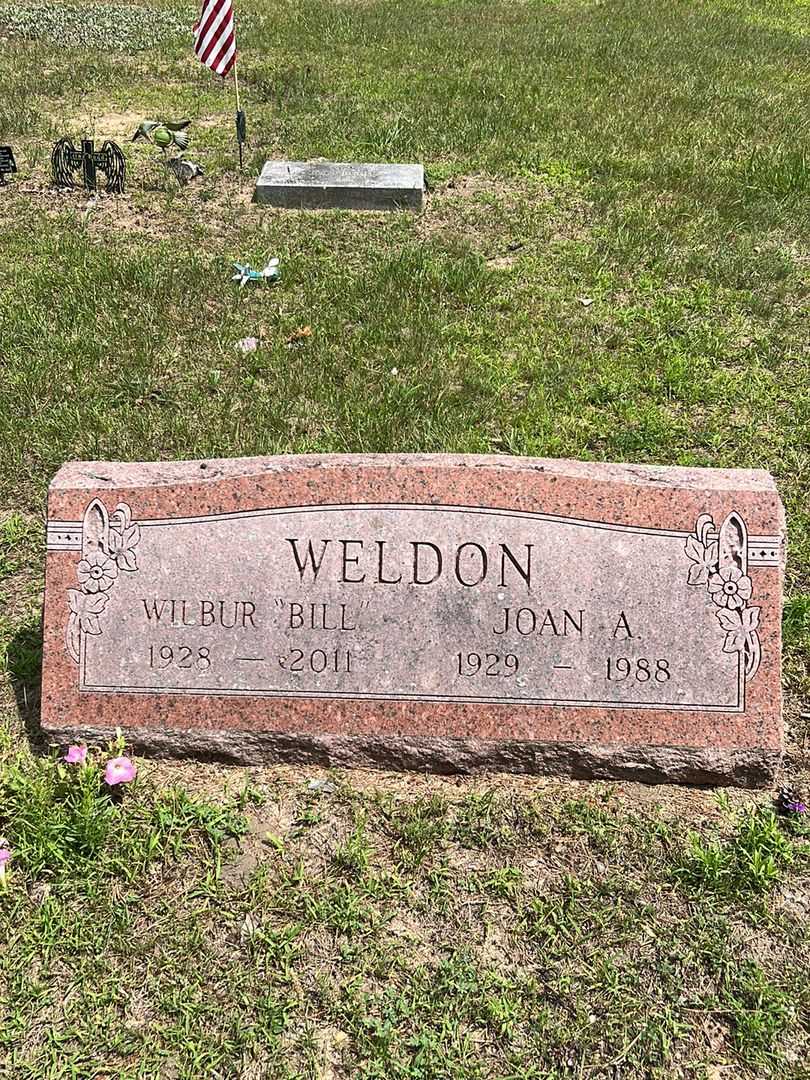 Joan A. Weldon's grave. Photo 1