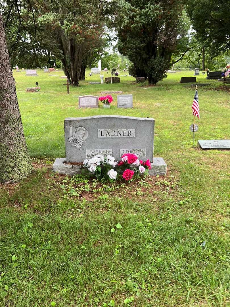 Basil L. Ladner's grave. Photo 2