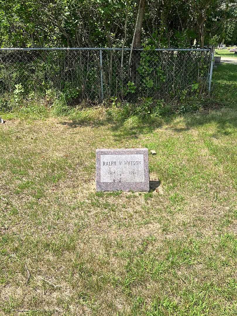 Ralph V. Watson's grave. Photo 2