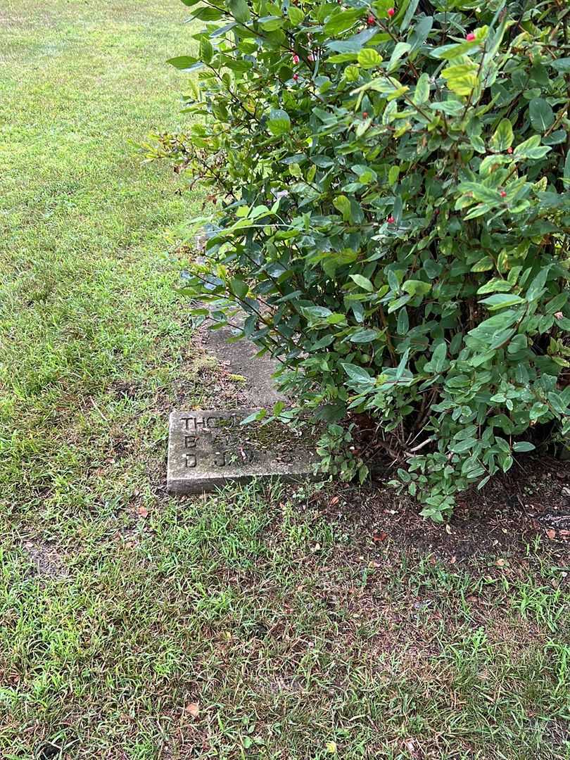 Thomas Paxton's grave. Photo 2